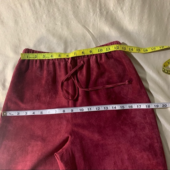 Terry Lewis Classic Luxuries genuine suede leather pants size 8 - Picture 6 of 9